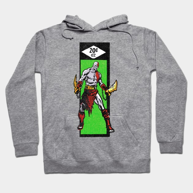 Old School Spartan Warrior - Comic book fan art Hoodie by MarkScicluna